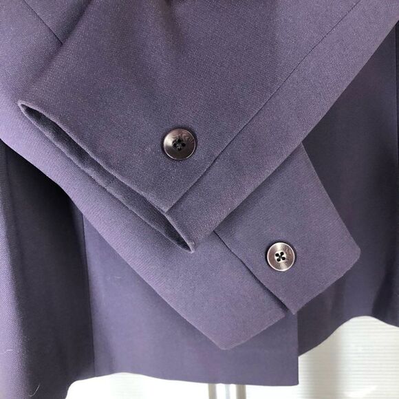 Sz 12- Nordstrom Caslon Skirt Suit Set: Blazer +‎ 2 Skirts Purple Beige Career - Picture 4 of 10